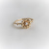 Sunflower | 14K Sunflower Pearl Stacking Ring