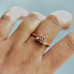 ROSE Ring | 14K Rose Ring WITHOUT the Rose Bud