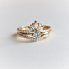 Aurora | 14K Round GIA Diamond Accented Engagement Ring - Emi Conner Jewelry 