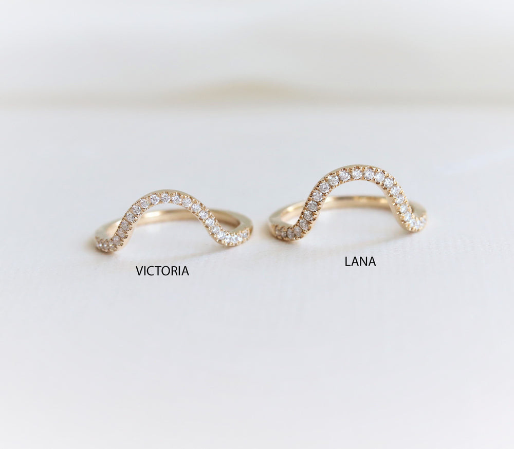 Victoria Pave' Contour Band