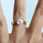 3 mm Half Round Wedding Band