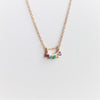 Joy | 5-Stone Arch Necklace in Love Is Love