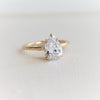 WYN Art Deco Lux | Pear Solitaire Ring
