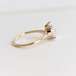 WYN Art Deco Lux | Pear Solitaire Ring