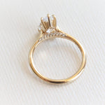 WYN Art Deco Lux | Pear Solitaire Ring