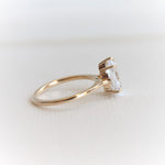 WYN Art Deco | Pear Solitaire Ring