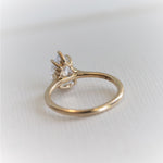 WYN Art Deco | Pear Solitaire Ring