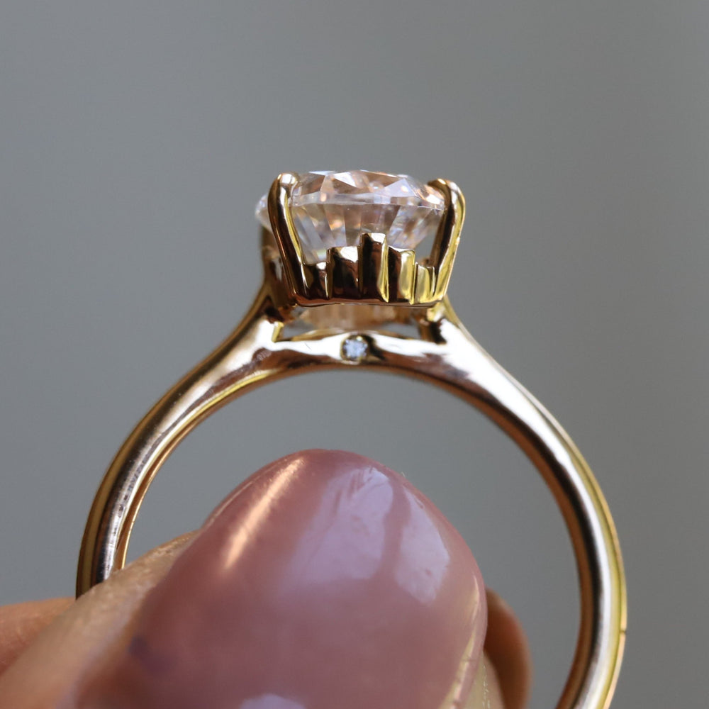 WYN Art Deco | Pear Solitaire Ring