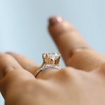 WYN Art Deco Lux | Cushion (Elongated) Solitaire Ring