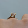 WYN Hidden Halo | Pear Solitaire Ring
