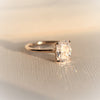 WYN Art Deco Lux | Cushion (Elongated) Solitaire Ring