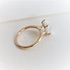 WYN Hidden Halo | Oval (Elongated) Solitaire Ring