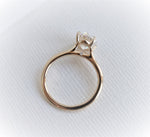 WYN Classic | Oval (Elongated) Solitaire Ring