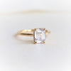 WYN Hidden Halo | Emerald Cut Solitaire Ring