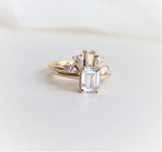 WYN Hidden Halo | Emerald Cut Solitaire Ring