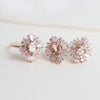 READY TO SHIP | 14k Victoria Oval Morganite Halo Ring