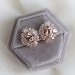 Victoria | 14K Morganite & Diamond Earrings