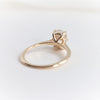 AVA | 1.5 ct. Oval Dainty Cathedral Solitaire Ring