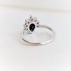 Ophelia XL | Pear Black Onyx & Diamond