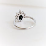 Ophelia XL | Pear Black Onyx & Diamond