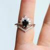 Ophelia XL | Pear Black Onyx & Diamond