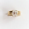 3 mm Beveled Edge Wedding Band
