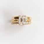 3 mm Beveled Edge Wedding Band