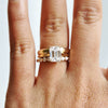 3 mm Beveled Edge Wedding Band