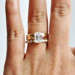 3 mm Beveled Edge Wedding Band