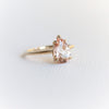 WYN Classic | Pear Morganite Solitaire Ring