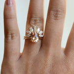 WYN Classic | Pear Morganite Solitaire Ring