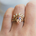 WYN Classic | Pear Morganite Solitaire Ring