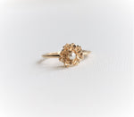 Peony No.2 | Freshwater Pearl Peony Stacking Ring