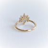 Ophelia | 0.3 ct. Pear Lab Grown Diamond Crown Ring