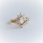 Ophelia | 0.3 ct. Pear Lab Grown Diamond Crown Ring