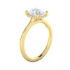 WYN Hidden Halo | Oval (Elongated) Solitaire Ring