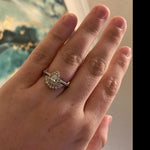 Victoria Crown No.2 | 14K + 0.4 CT. Diamond and Lab Grown Diamond Crown Contour Band - Emi Conner Jewelry 