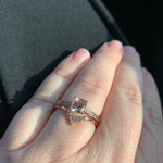 Sophie Crown No.1 l 14K Dainty Contour Band - Emi Conner Jewelry 