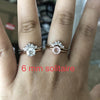 EVA | 0.7 ct. Round Rose Quartz Petite Solitaire Ring - Emi Conner Jewelry 