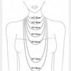 Olivia | 14K Rose Quartz & Diamond Crown Pendant Necklace - Emi Conner Jewelry 