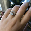 ALVA | 14K 0.7 ct Oval Aquamarine Dainty Solitaire Ring - Emi Conner Jewelry 
