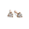 14K Classic Cocktail Style Diamond Stud Earrings - Emi Conner Jewelry 