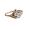 Carrie | Pear Cut Aquamarine