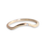 Daniella Band |14K Gold Diamond Contour Band - Emi Conner Jewelry 