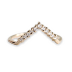 Stella | 14K V Chevron Band - Emi Conner Jewelry 