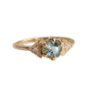 Carrie | Round Cut Aquamarine