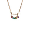 Joy | 5-Stone Arch Necklace in Love Is Love