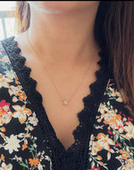 ROSE Necklace No.3 | 14K Rose With Diamond Necklace